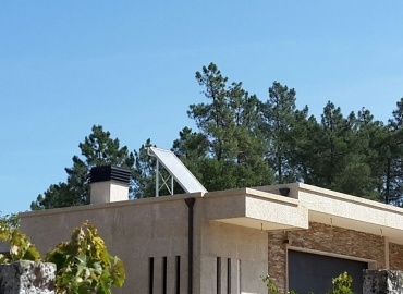 Instalación de placas solares vivienda piñor